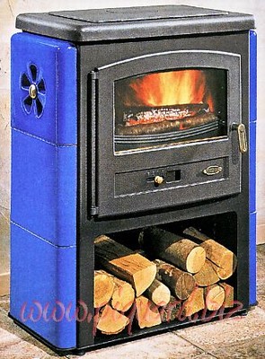 Poele Godin ECO BÛCHER FAÏENCE