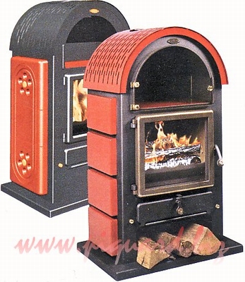 Poele Godin CHAMONIX FAIENCE